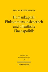 Humankapital, Einkommensunsicherheit und öffentliche Finanzpolitik