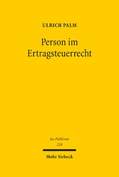 Person im Ertragsteuerrecht