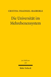 Die Universität im Mehrebenensystem&#13;