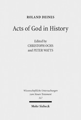 Acts of God in History