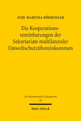 Die Kooperationsvereinbarungen der Sekretariate multilateraler Umweltschutzübereinkommen