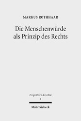 Die Menschenwürde als Prinzip des Rechts