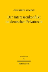 Der Interessenkonflikt im Deutschen Privatrecht