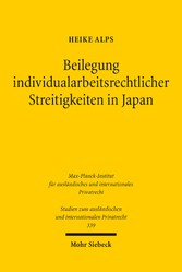 Beilegung individualarbeitsrechtlicher Streitigkeiten in Japan