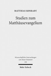 Studien zum Matthäusevangelium