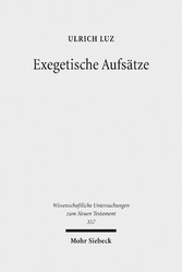 Exegetische Aufsätze