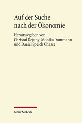 Auf der Suche nach der Ökonomie