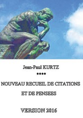 Nouveau recueil de citations et de pensées - Version 2016