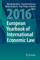 European Yearbook of International Economic Law 2016