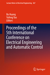 Proceedings of the 5th International Conference on Electrical Engineering and Automatic Control