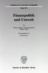 Finanzpolitik und Umwelt.