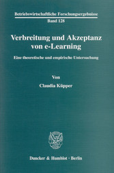 Verbreitung und Akzeptanz von e-Learning.