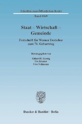 Staat - Wirtschaft - Gemeinde.