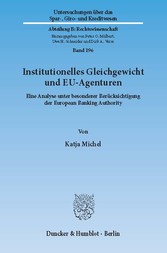 Institutionelles Gleichgewicht und EU-Agenturen.