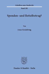 Spenden- und Bettelbetrug?