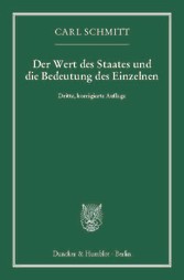 Der Wert des Staates und die Bedeutung des Einzelnen.