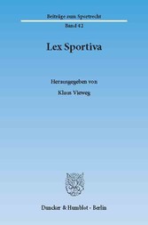 Lex Sportiva.