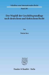 Der Wegfall der Geschäftsgrundlage nach deutschem und türkischem Recht.