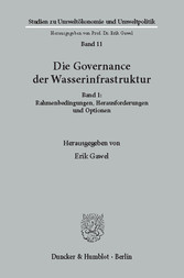 Die Governance der Wasserinfrastruktur.