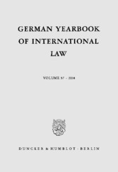 German Yearbook of International Law / Jahrbuch für Internationales Recht.