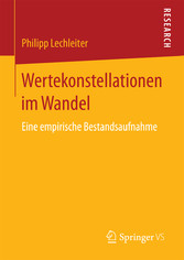 Wertekonstellationen im Wandel