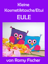 Kleine Kosmetiktasche/Etui Eule