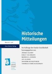 Historische Mitteilungen 28 (2016)