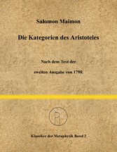 Die Kategorien des Aristoteles