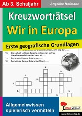 Kreuzworträtsel Wir in Europa