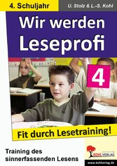 Wir werden Leseprofi / Klasse 4