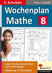 Wochenplan Mathe / Klasse 8