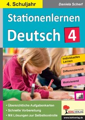 Stationenlernen Deutsch / Klasse 4