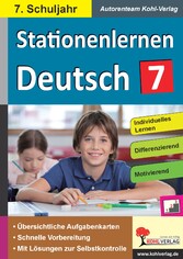 Stationenlernen Deutsch / Klasse 7