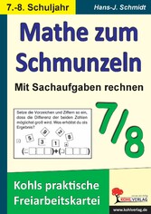 Mathe zum Schmunzeln - Sachaufgaben, 7.-8. Schuljahr