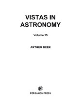 Vistas in Astronomy