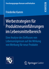 Werbestrategien für Produktneueinführungen im Lebensmittelbereich