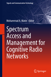 Spectrum Access and Management for Cognitive Radio Networks