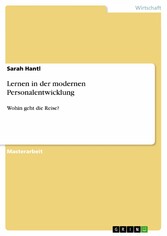 Lernen in der modernen Personalentwicklung