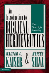 Introduction to Biblical Hermeneutics