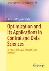 Optimization and Its Applications in Control and Data Sciences