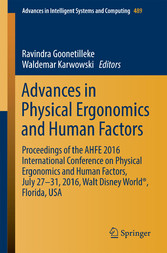 Advances in Physical Ergonomics and Human Factors