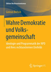 Wahre Demokratie und Volksgemeinschaft