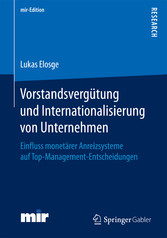 Vorstandsvergütung und Internationalisierung von Unternehmen