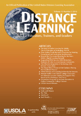 Distance Learning - Issue