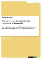 Analyse von Investmentchancen im europäischen Aktienmarkt