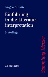 Einführung in die Literaturinterpretation