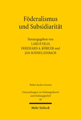 Föderalismus und Subsidiarität