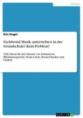 Fachfremd Musik unterrichten in der Grundschule? Kein Problem!