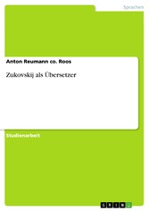 Zukovskij als Übersetzer