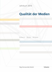 Jahrbuch 2016 Qualität der Medien